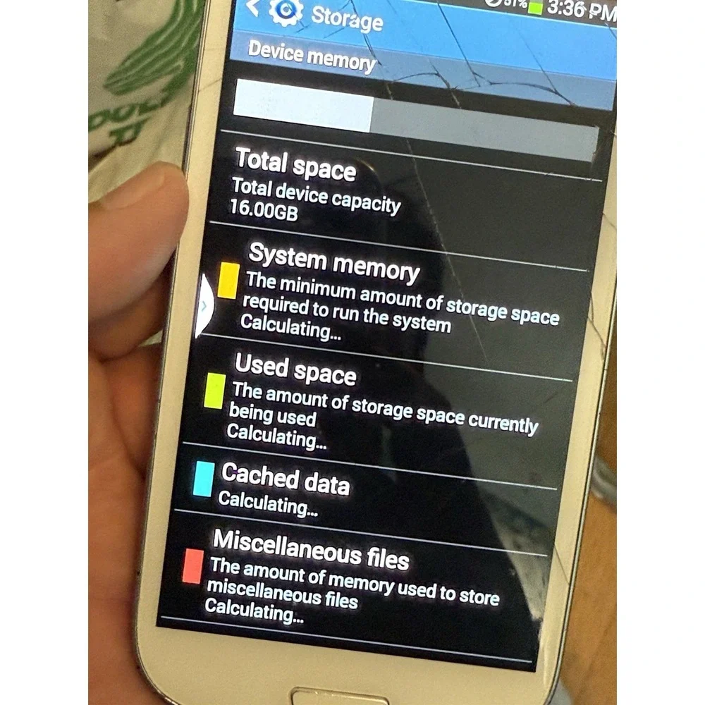 Samsung Galaxy S III , Us Cellular , Crack Screen